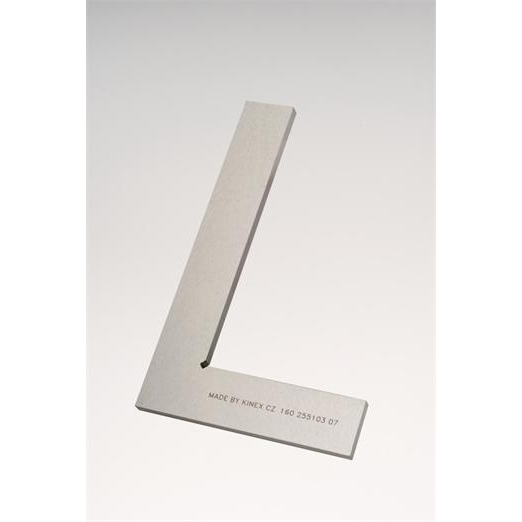 KINEX/K-MET Úhelník přesný plochý KINEX 63x40 mm, tř.př. 1, "A", kalený, ČSN 25 5103 4045