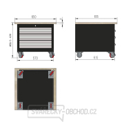 Univerzální pojízdný podstavec MSU 3 Univerzální pojízdný podstavec MSU 3 náhled