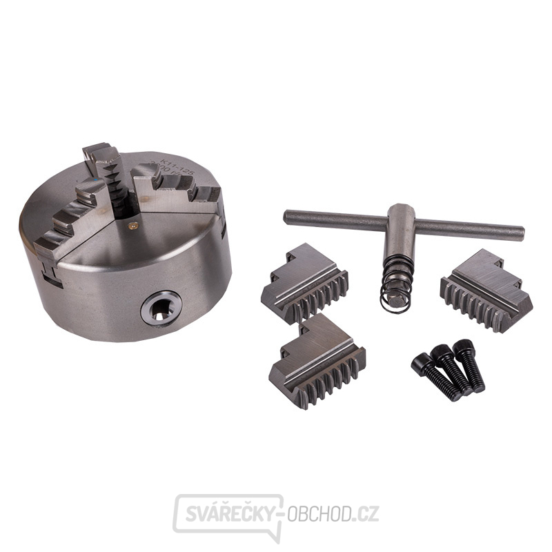 Univerzální sklíčidlo tříčelisťové pro DH-125/3 Univerzální sklíčidlo tříčelisťové pro DH-125/3 gallery main image