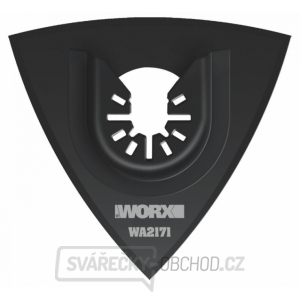 Brusná deska WA2171 (s otvory, delta), 1 ks, sonicrafter Brusná deska WA2171 (s otvory, delta), 1 ks, sonicrafter gallery main image