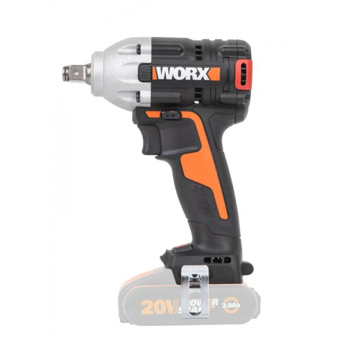 WORX Aku rázový utahovák WX272.9 20V, 300Nm - bez akumulátoru - Powershare 45902729
