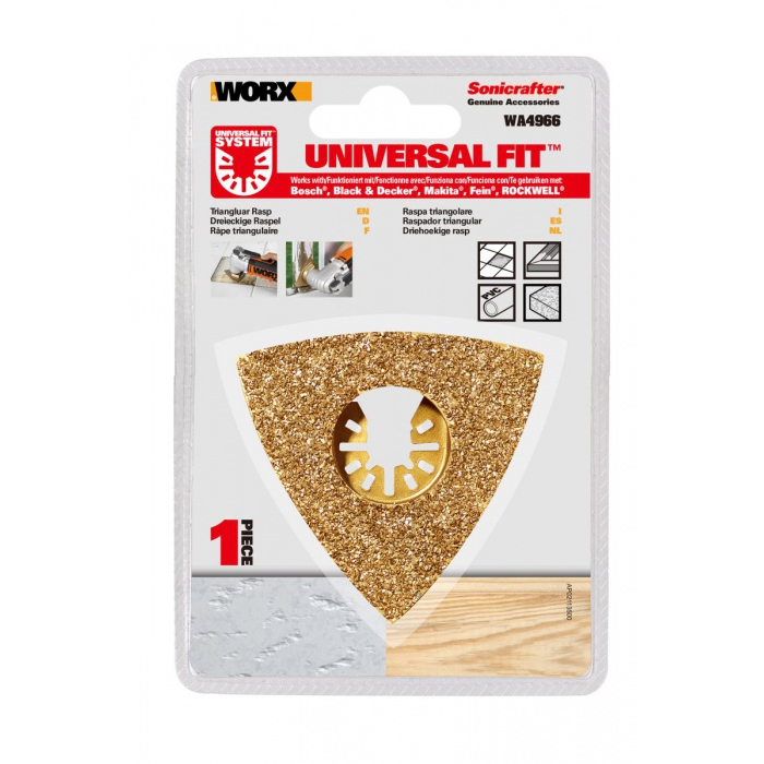WORX Brusná karbidová deska WA4966 (delta) 1 ks, sonicrafter 45904966