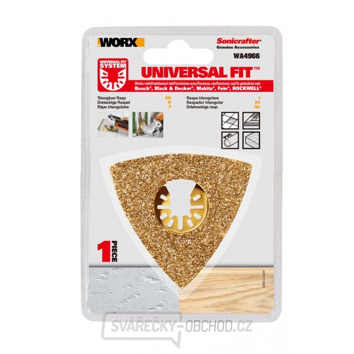 Brusná karbidová deska WA4966 (delta) 1 ks, sonicrafter