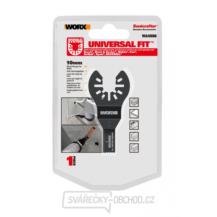 Pilový list WA4986 (univerzál), 3/8", 1 ks, sonicrafter