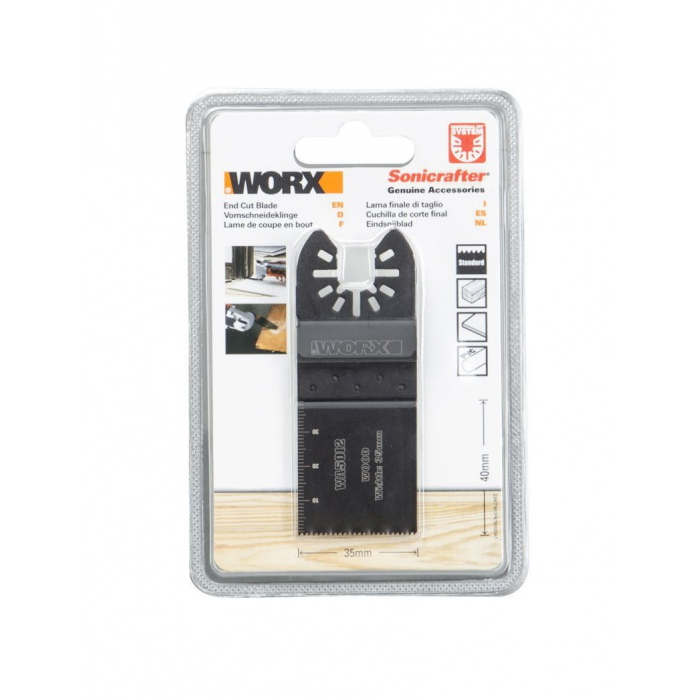 WORX Pilový list WA5012 (dřevo), 35 mm, 1 ks, sonicrafter 45905012