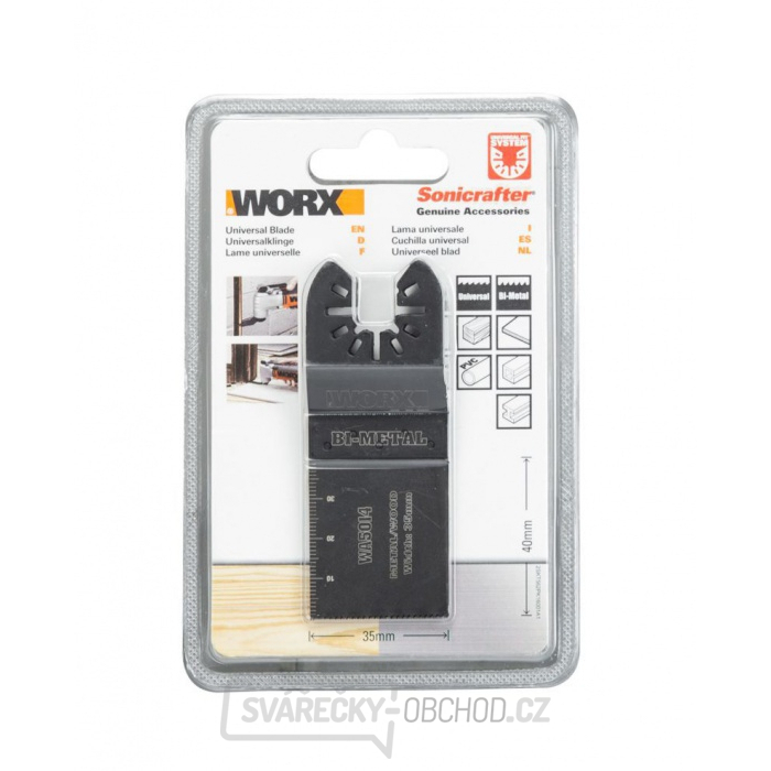 Pilový list WA5014 (kov/dřevo), 35 mm, 1 ks, sonicrafter