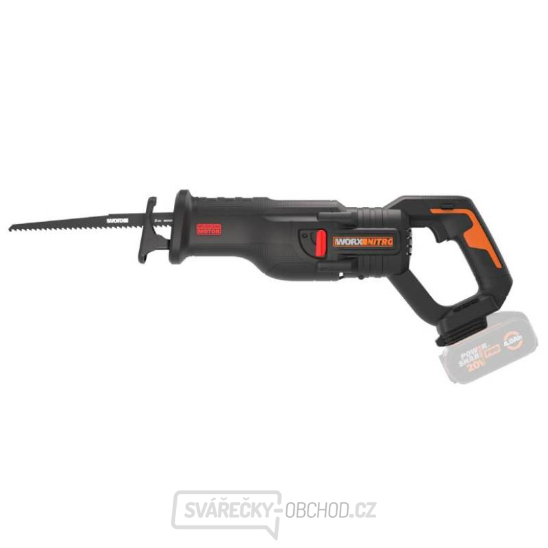 Aku pila ocaska WX516.9 20V NITRO - bez akumulátoru - Powershare