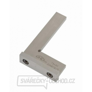 Úhelník přesný příložný KINEX 75x50 mm, tř.př.0, DIN 875 Úhelník přesný příložný KINEX 75x50 mm, tř.př.0, DIN 875 gallery main image