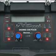 Sherman Synergická invertorová svářečka DIGIMIG 300 Pulse + hořák MIG 25/4m + kabely + Kukla Sherman Synergická invertorová svářečka DIGIMIG 300 Pulse + hořák MIG 25/4m + kabely + Kukla náhled