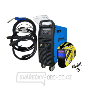 Sherman Synergická invertorová svářečka DIGIMIG 300 Pulse + hořák MIG 25/4m + kabely + Kukla Sherman Synergická invertorová svářečka DIGIMIG 300 Pulse + hořák MIG 25/4m + kabely + Kukla gallery main image