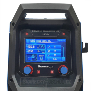 Synergický invertorový svařovací stroj DIGIMIG 351 COMBO PULSE LCD + Hořák + Kabely + Kukla + plná Láhev Co2 Náhled