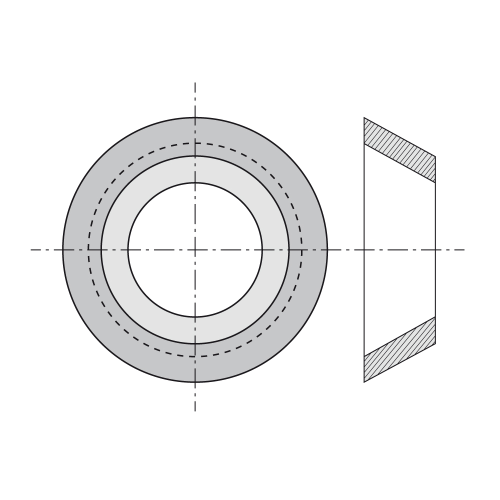IGM RSS-CB Kulatá žiletka - D12 HW RSS-CB2