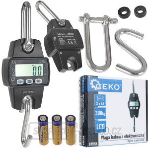 Elektronická skladová háková váha 300 kg