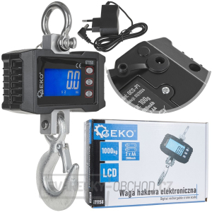 Elektronická skladová háková váha 1000 kg