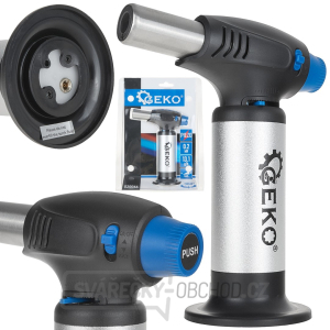 Piezo plynový hořák 360 stupňů s nádrží  Piezo plynový hořák 360 stupňů s nádrží  gallery main image