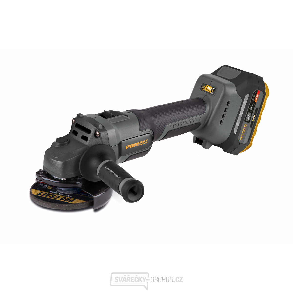 Aku bruska Procraft Industrial AG125A | AG125A