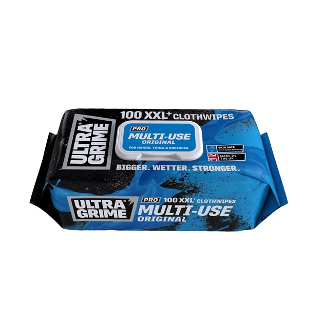 ULTRAGRIME - Profi čisticí ubrousky MULTIUSE 100 ks XXL 5900