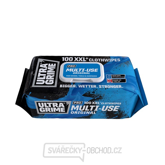 ULTRAGRIME - Profi čisticí ubrousky MULTIUSE 100 ks XXL