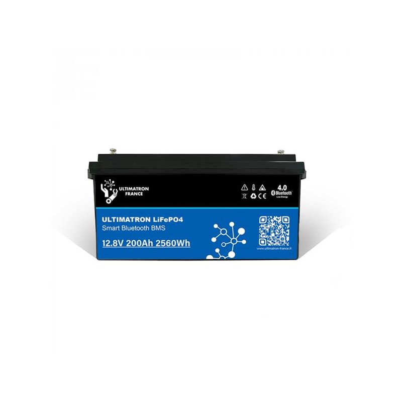 Levně Baterie LiFePO4 12,8V 200Ah PRO Ultimatron Smart BMS 04250725