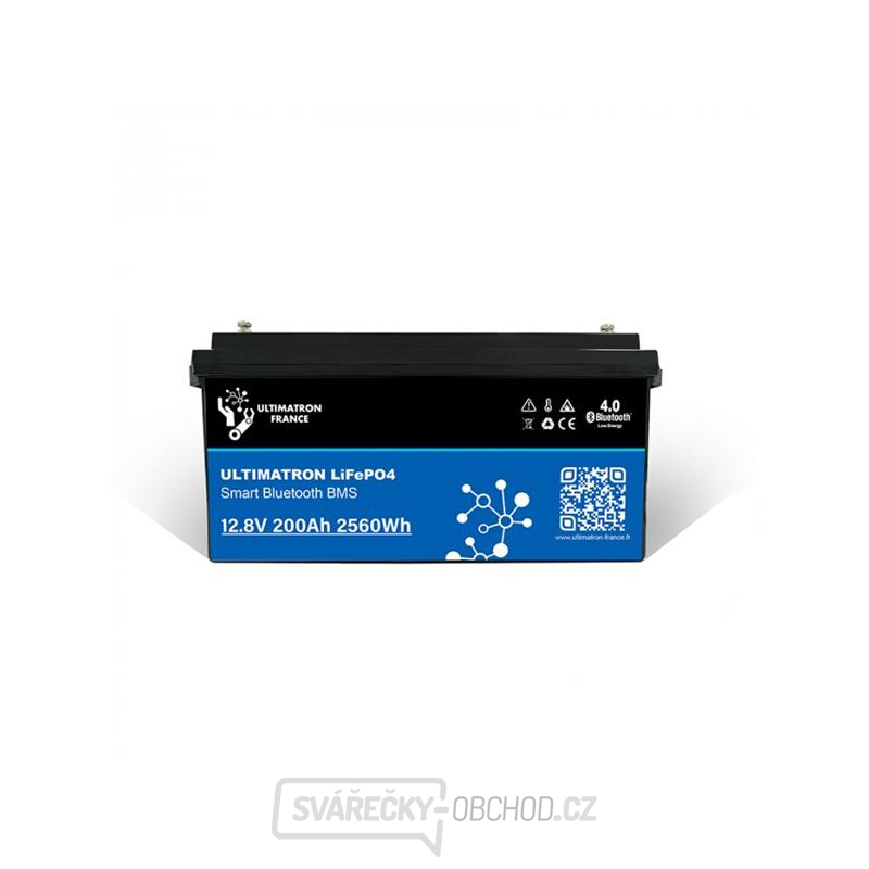 Baterie LiFePO4 12,8V 200Ah PRO Ultimatron Smart BMS
