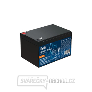 Baterie LiFePO4 12,8V 12Ah GETI GBL-12-12 Baterie LiFePO4 12,8V 12Ah GETI GBL-12-12 gallery main image