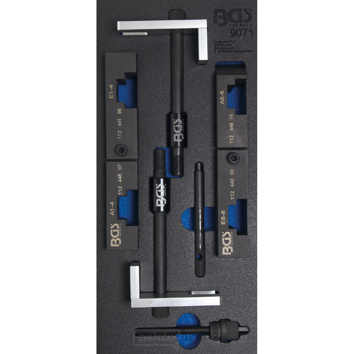 Zásobník nástrojů 1/3: Sada nástrojů pro časování motoru | pro BMW, Land Rover V8