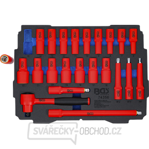 Pěnová vložka pro BGS boxy: sada nářadí VDE BGS 74356 | 23dílná Pěnová vložka pro BGS boxy: sada nářadí VDE BGS 74356 | 23dílná gallery main image
