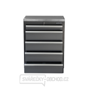 Dílenská skříňka s nerezovou pracovní deskou | 5 šuplíků | 680x465x950 mm Matabro SET-CA01061 Náhled