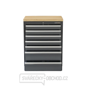 Dílenská skříňka s dřevěnou pracovní deskou | 7 šuplíků | 680x465x950 mm Matabro SET-CA01062 Náhled