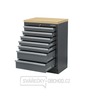 Dílenská skříňka s dřevěnou pracovní deskou | 7 šuplíků | 680x465x950 mm Matabro SET-CA01062 Náhled