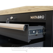 Dílenská skříňka s dřevěnou pracovní deskou | 7 šuplíků | 680x465x950 mm Matabro SET-CA01062 Dílenská skříňka s dřevěnou pracovní deskou | 7 šuplíků | 680x465x950 mm Matabro SET-CA01062 náhled