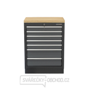 Dílenská skříňka s dřevěnou pracovní deskou | 7 šuplíků | 680x465x950 mm Matabro SET-CA01062 Dílenská skříňka s dřevěnou pracovní deskou | 7 šuplíků | 680x465x950 mm Matabro SET-CA01062 gallery main image