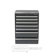 Dílenská skříňka s nerezovou pracovní deskou | 7 šuplíků | 680x465x950 mm Matabro SET-CA01063 Náhled