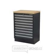 Dílenská skříňka s dřevěnou pracovní deskou | 9 šuplíků | 680x465x950 mm Matabro SET-CA01064 Náhled