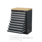 Dílenská skříňka s dřevěnou pracovní deskou | 9 šuplíků | 680x465x950 mm Matabro SET-CA01064 Náhled
