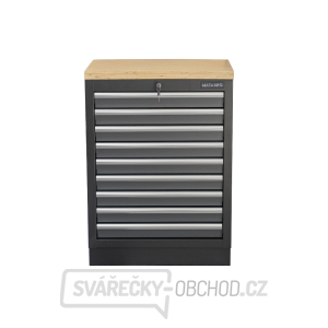 Dílenská skříňka s dřevěnou pracovní deskou | 9 šuplíků | 680x465x950 mm Matabro SET-CA01064 Dílenská skříňka s dřevěnou pracovní deskou | 9 šuplíků | 680x465x950 mm Matabro SET-CA01064 gallery main image