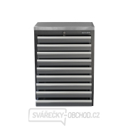 Dílenská skříňka s nerezovou pracovní deskou | 9 šuplíků | 680x465x950 mm Matabro SET-CA01065 Náhled