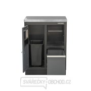 Dílenská skříňka s nerezovou pracovní deskou | na odpadky | 680x465x950 mm Matabro SET-CA01067 Náhled