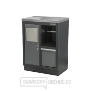 Dílenská skříňka s nerezovou pracovní deskou | na odpadky | 680x465x950 mm Matabro SET-CA01067 Náhled