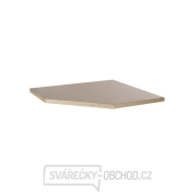 Rohová jednodveřová dílenská skříňka s dřevěnou pracovní deskou | 1 police | 865x865x950 mm Matabro SET-CA01068 Rohová jednodveřová dílenská skříňka s dřevěnou pracovní deskou | 1 police | 865x865x950 mm Matabro SET-CA01068 náhled