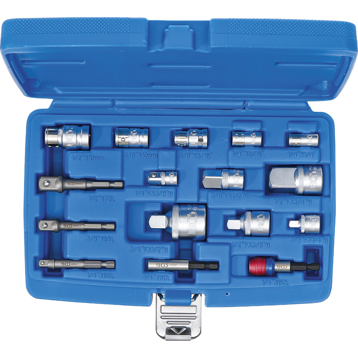 Sada bitových/nástrčných adaptérů BGS 6779 | 16dílná BGS6779