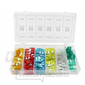 Pojistky sada 120 ks F01151, A-TC509, TA1405 Pojistky sada 120 ks F01151, A-TC509, TA1405 gallery main image