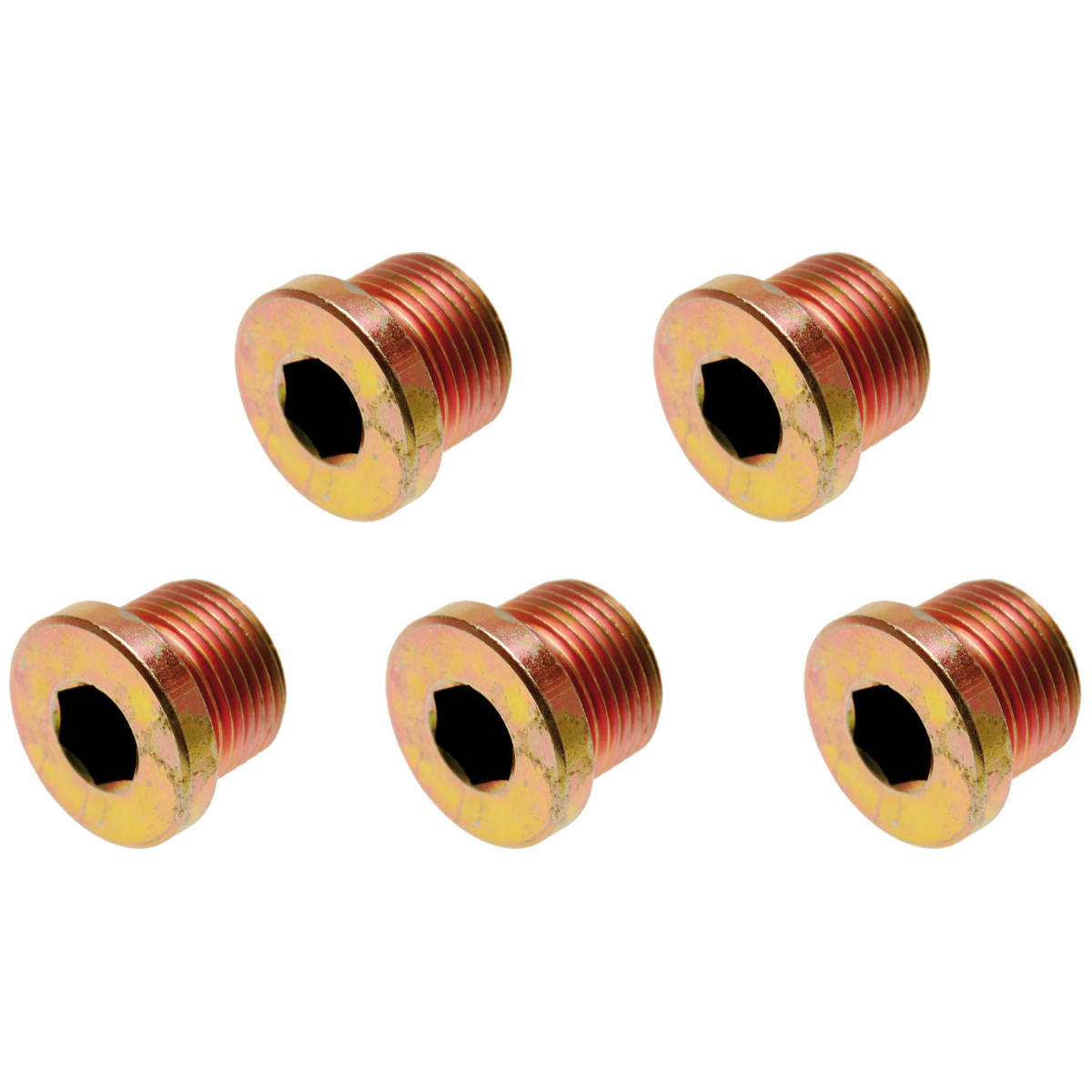 Sada olejových výpustí BGS 126-SM17 | k BGS 126 | M17 x 1,5 mm | 5dílná BGS126-SM17
