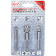 Sada sklopných adaptérů pro vrtačky BGS 9162 | pohon vnější šestihran 6,3 mm (1/4
