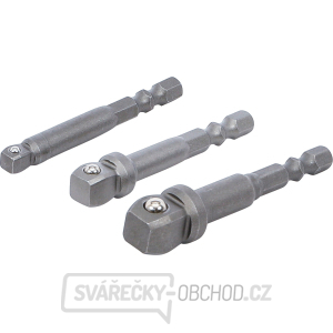 Sada sklopných adaptérů pro vrtačky BGS 9162 | pohon vnější šestihran 6,3 mm (1/4