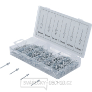 Souprava slepých nýtů BGS 8058 | hliník | 2,4 - 4,8 mm | 400dílná Souprava slepých nýtů BGS 8058 | hliník | 2,4 - 4,8 mm | 400dílná gallery main image