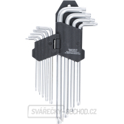 Sada zahnutých klíčů BGS 816 | dlouhé | T-profil (pro Torx) | T10 - T50 | 9dílná Náhled