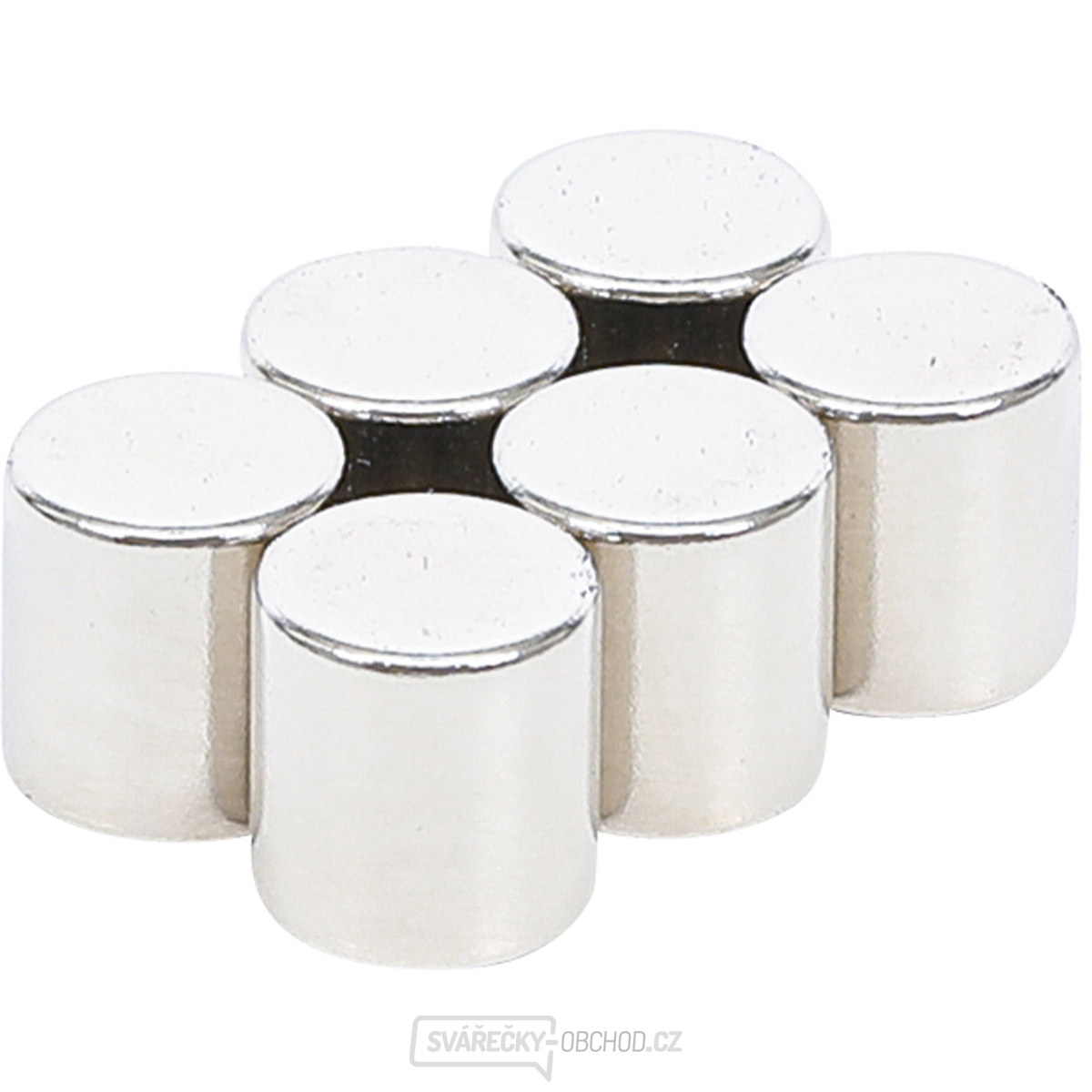 Sada magnetů BGS 79919 | extra silné | Ø 9,5 mm | 6dílná