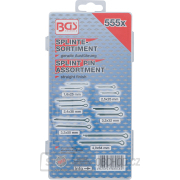 Sada závlaček BGS 8048 | Ø 1,6 - 4,0 mm | 555dílná  Náhled