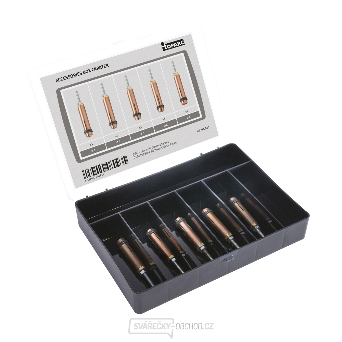 Příslušenství se sklíčidly GYS 080935